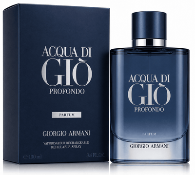 iorgio Armani Acqua di Giò Profondo Eau de Parfum Spray for Men 3.4 Oz