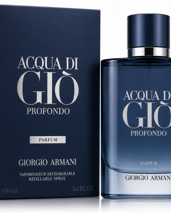 iorgio Armani Acqua di Giò Profondo Eau de Parfum Spray for Men 3.4 Oz