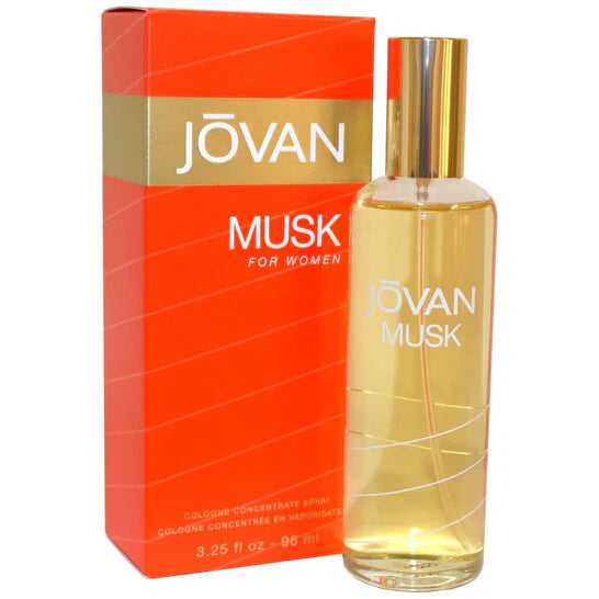 Jovan Musk Cologne Spray 3.25 oz 96 ml for Men | Classic Warm Musky Fragrance