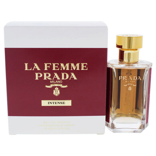 La Femme Intensa by Prada Eau de Parfum Spray for Women 1.7 Oz – Intense Floral Amber Luxury Perfume