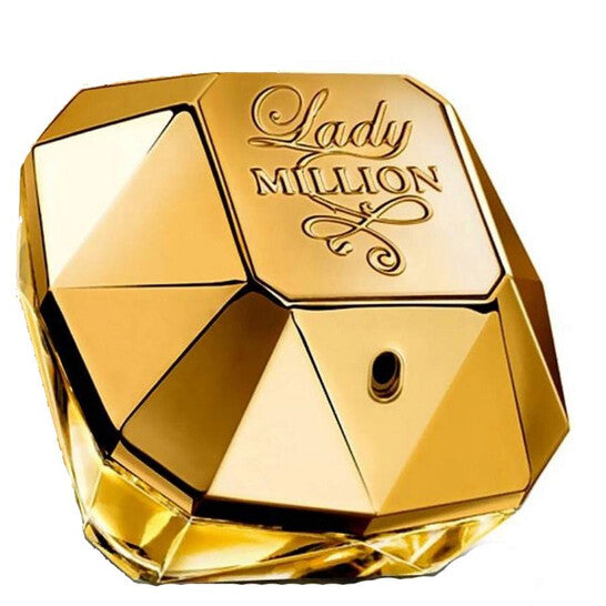 Lady Million by Paco Rabanne Eau de Parfum Spray for Women 1.6 Oz – Glamorous Floral Fruity Luxury Perfume
