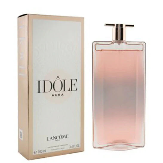 Lancôme Idôle Aura Eau de Parfum EDP Spray 3.4 oz 100 ml for Women | Fresh Floral Vanilla Fragrance