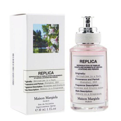 Replica Springtime in a Park by Maison Margiela Eau de Toilette (Unisex) 1.0 Oz – Fresh Floral Green Perfume