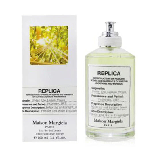 Replica Under the Lemon Trees by Maison Margiela Eau de Toilette 3.4 Oz – Fresh Citrus Green Perfume
