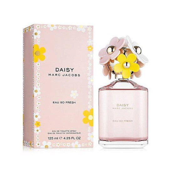 Marc Jacobs Daisy Eau So Fresh Eau de Toilette Spray for Women 4.2 Oz – Fresh Floral Fruity Perfume