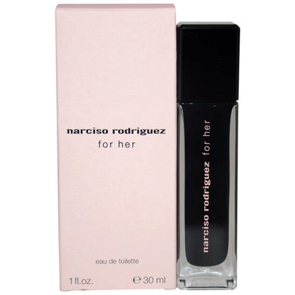 Narciso Rodriguez For Her Eau de Toilette Spray – Classic Musky Floral Perfume for Women