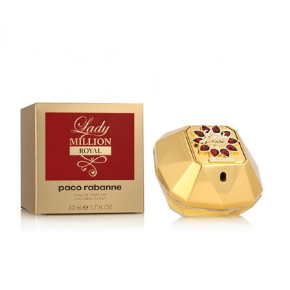 Lady Million Royal by Paco Rabanne Eau de Parfum Spray for Women 2.7 Oz – Bold Floral Fruity Luxury Perfume