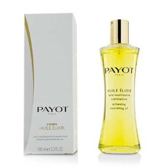 Payot Huile Élixir Nourishing Oil for Women 3.3 Oz – Multi-Purpose Luxury Face & Body Oil