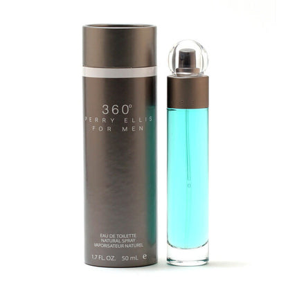 360° by Perry Ellis Eau de Toilette Spray for Men 3.3 Oz – Fresh Aromatic Woody Cologne