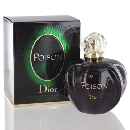 Dior Poison Eau de Toilette EDT Spray 3.4 oz 100 ml for Women | Bold Oriental Floral Fragrance