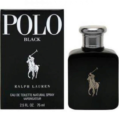 Polo Black by Ralph Lauren Eau de Toilette Spray for Men 4.2 Oz (Tester) – Smooth Woody Aromatic Cologne