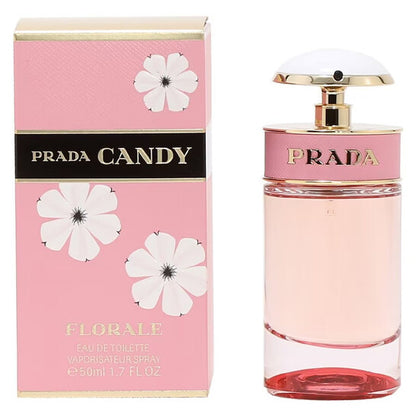 Candy Florale by Prada Eau de Toilette Spray for Women 1.7 Oz – Fresh Floral Gourmand Perfume