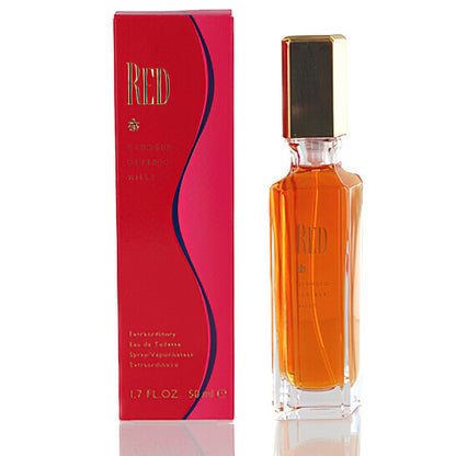 Giorgio Beverly Hills Red Eau de Toilette EDT Spray 1.7 oz 50 ml for Women | Bold Floral Oriental Fragrance