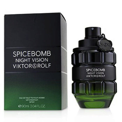 Viktor & Rolf Spicebomb Infrared Eau de Toilette 1.7 Oz / 50ml for Men – Warm Spicy Woody Fragrance