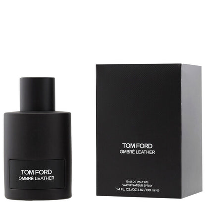 Ombré Leather by Tom Ford Eau de Parfum (Unisex) 3.4 Oz – Rich Leather Amber Luxury Perfume