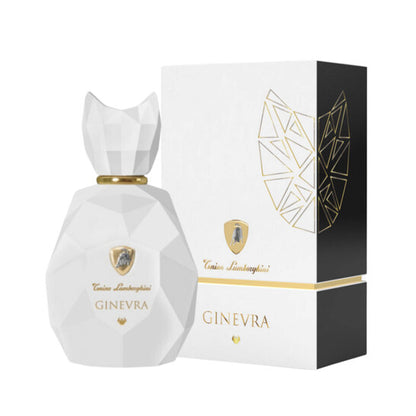 Lamborghini Ginevra White Eau de Parfum EDP Spray 1.7 oz 50 ml for Women | Elegant Floral Fruity Fragrance