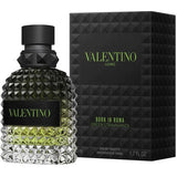 Valentino Uomo Born in Roma Green Stravaganza perfume bottle
