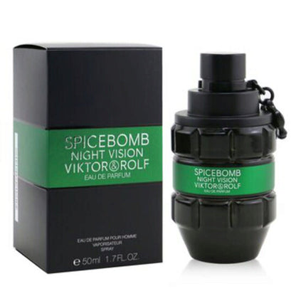 Viktor & Rolf Spicebomb Night Vision Eau de Parfum 1.7 Oz / 50ml for Men – Dark Spicy Woody Fragrance