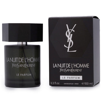 Yves Saint Laurent La Nuit de L’Homme Eau de Toilette 3.3 Oz / 100ml for Men – Warm Spicy Woody Fragrance